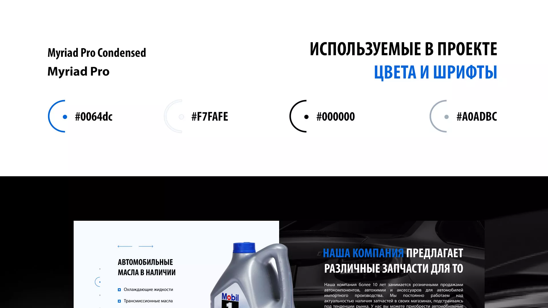 Разработка сайта магазина автозапчастей «М7» в Отрадном